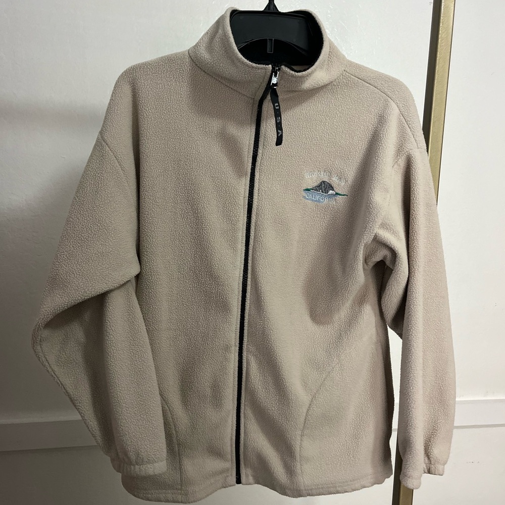 Full Zip fleece jacket Morro Bay California